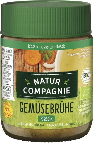 Natur Compagnie Klare Gemüsebrühe feinkörnig 110 g