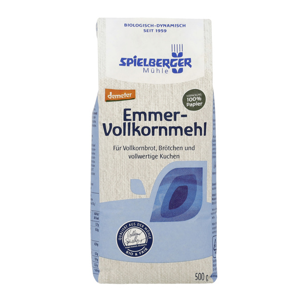 Spielberger Mühle Emmer-Vollkornmehl 500 g