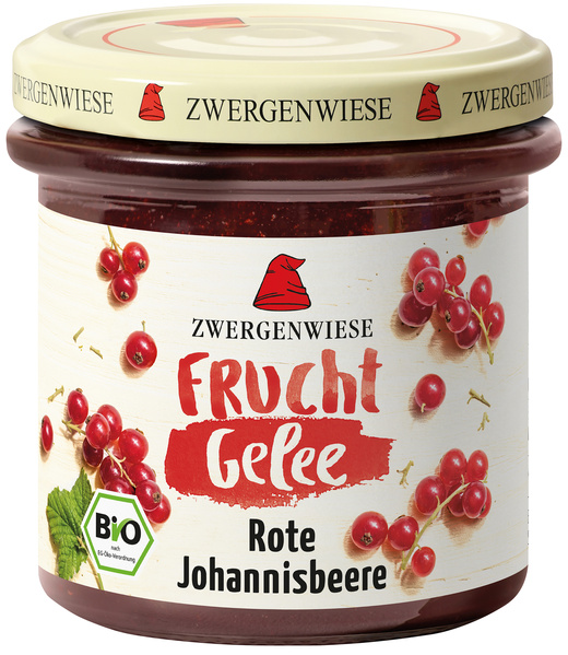 Zwergenwiese Frucht Gelee Rote Johannisbeere 160 g