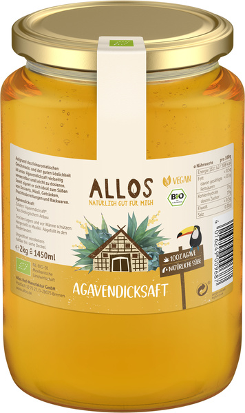 Allos Agavendicksaft 2 kg
