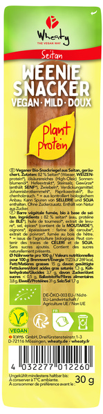 Wheaty Weenie Snacker (ungekühlt) 30 g