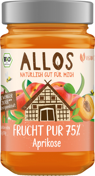 Allos Frucht-Pur Aprikose 250 g