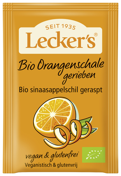 Lecker´s Orangenschale gerieben 15 g