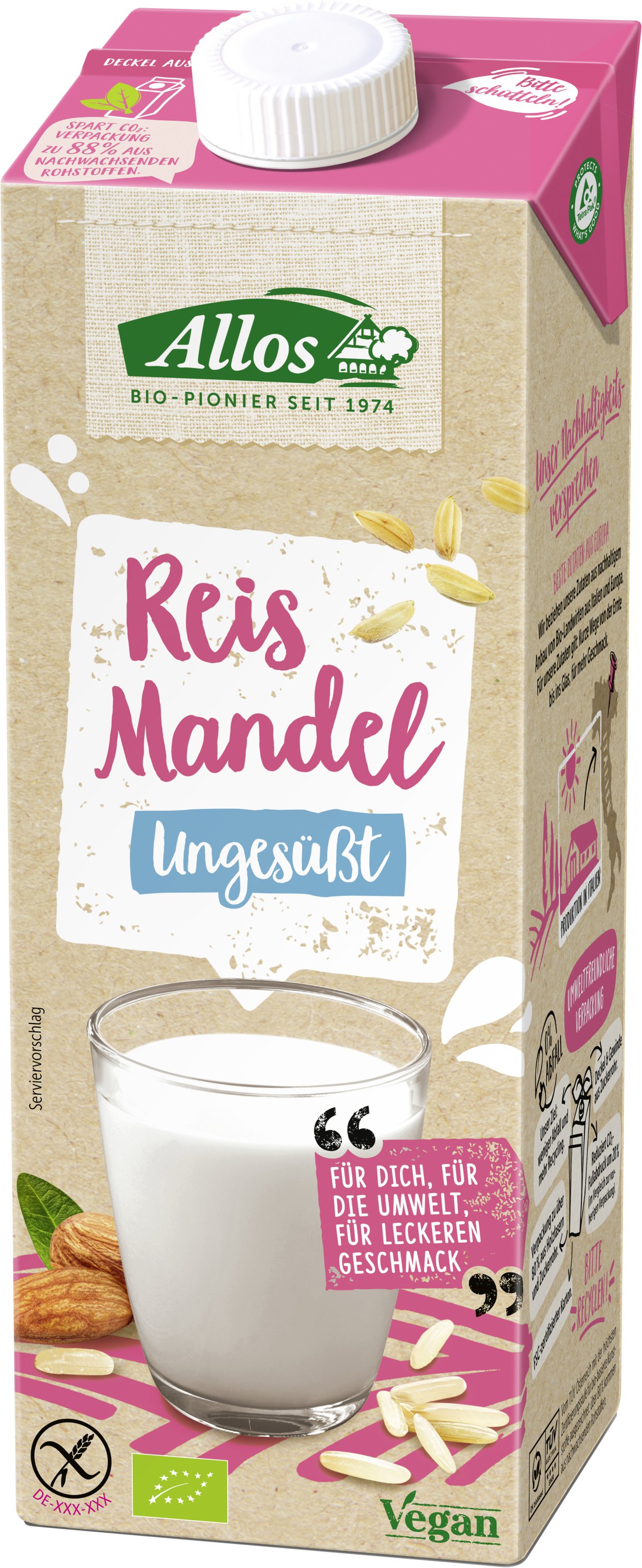 Allos Reis Mandeldrink 1l