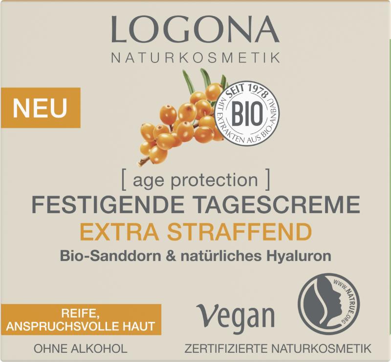 Logona Age Protection Straffende Tagescreme Sanddorn & Hyaluron 50ml