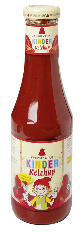 Zwergenwiese Kinder Ketchup mit Apfelsüße 500 ml