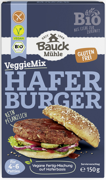 Bauck Mühle Hafer BBQ Burger gf 150 g