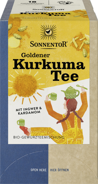 Sonnentor Goldener Kurkuma Tee 18 Btl. 36 g
