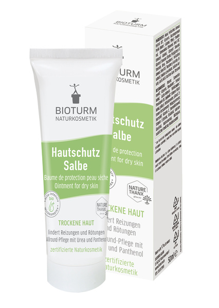 BIOTURM Hautschutz Salbe Urea & Panthenol 50 ml