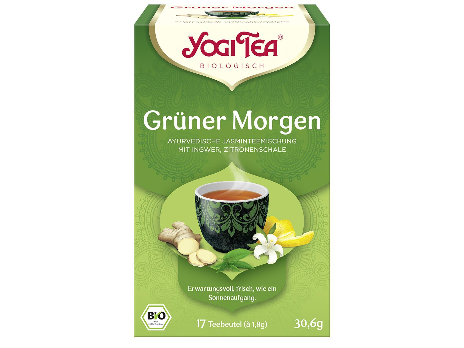 Yogi Tea Grüner Morgen 17 Btl. 30,6 g