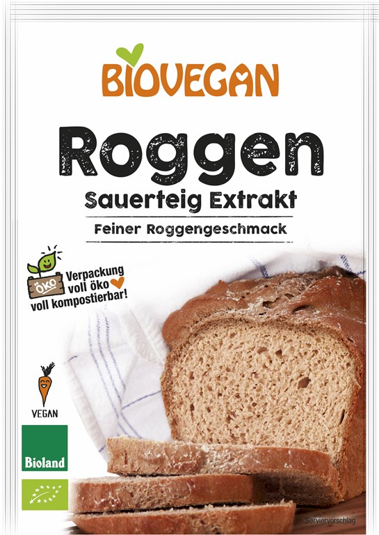 Biovegan Sauerteig Roggen Extrakt 30 g