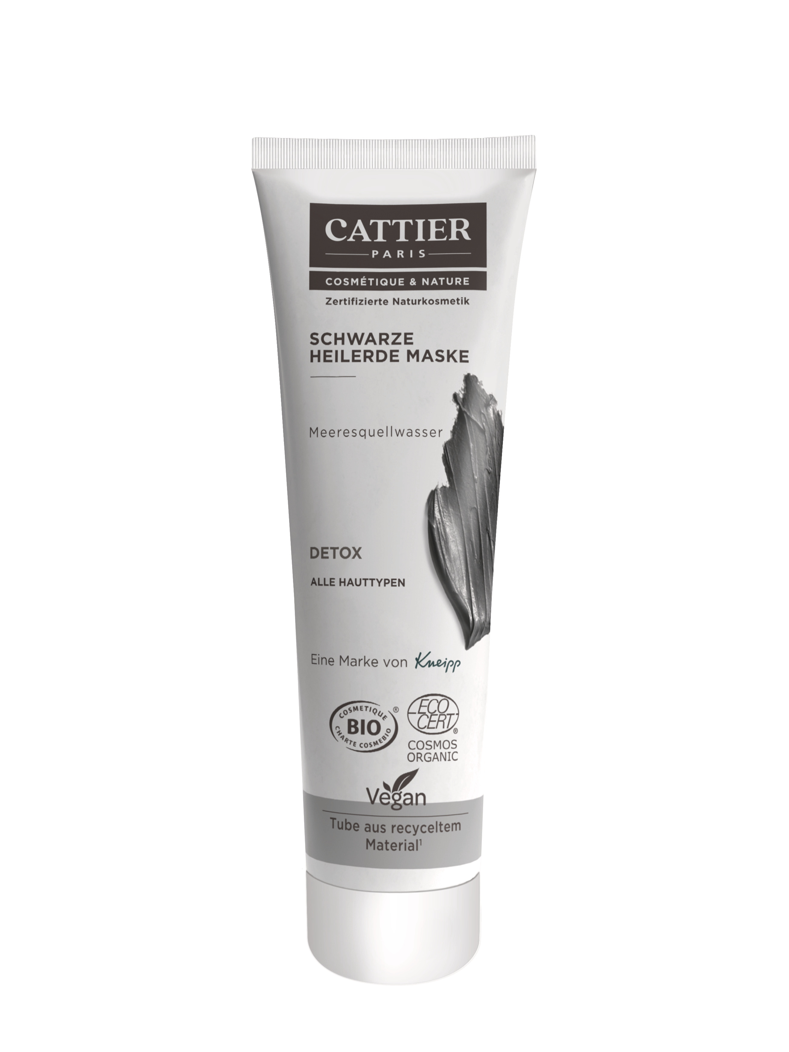 SCHWARZE HEILERDE MASKE DETOX