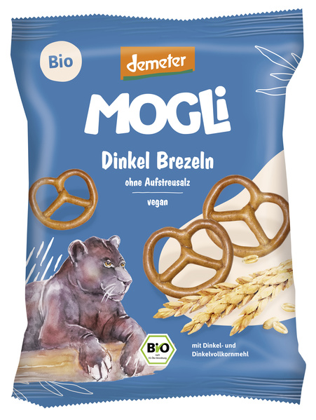 Mogli Dinkel Brezeln ohne Aufstreusalz 50 g