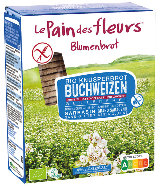 Blumenbrot Blumenbrot Buchweizen ohne Salz und Zucker 150 g