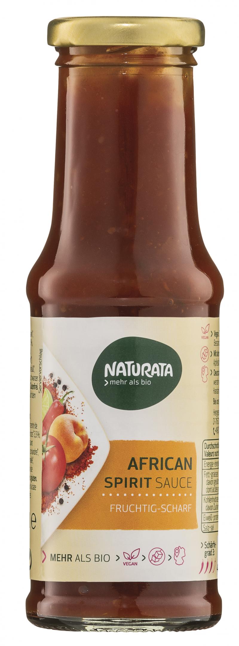 Naturata African Spirit Sauce 210ml