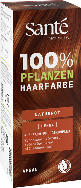 Sante Pflanzenhaarfarbe Naturrot 100 g