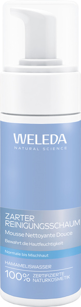 Weleda Zarter Reinigungsschaum Hamamelis 150 ml