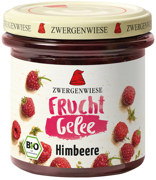 Zwergenwiese Frucht Gelee Himbeere 160 g