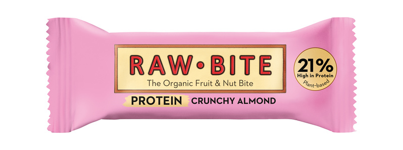 Raw Bite Raw Bite Fruchtriegel Protein Crunchy Almond 45 g