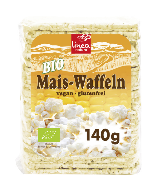 Linea Natura Maiswaffel dünn & rechteckig 140 g