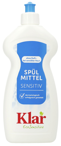 Klar Spülmittel sensitiv ohne Duft 500 ml