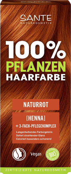 Sante Pflanzenhaarfarbe Naturrot 100 g
