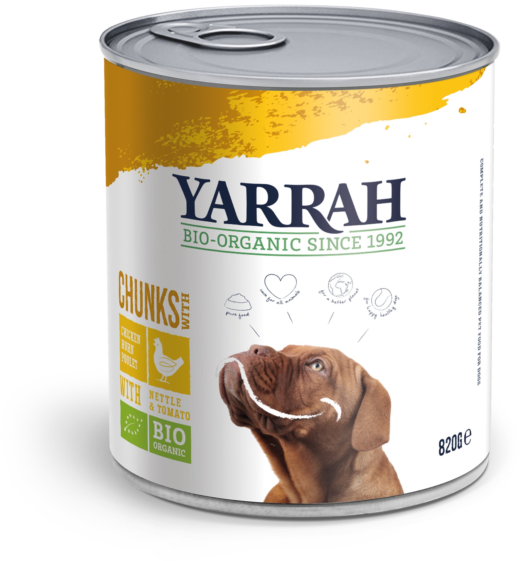 Yarrah Bröckchen Huhn für Hunde 820 g