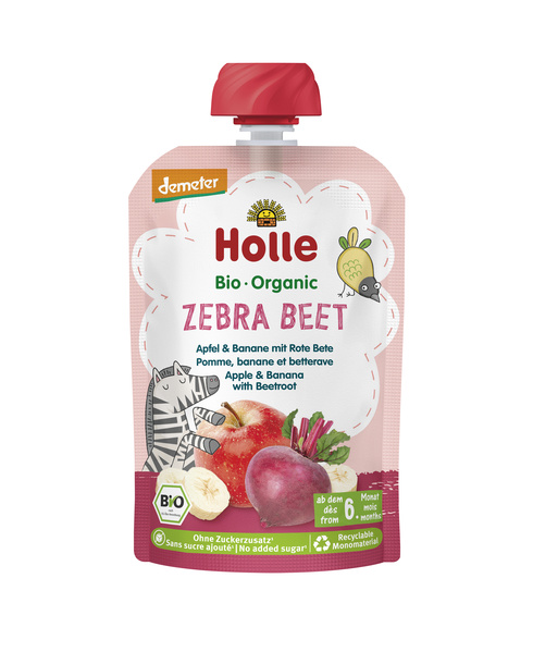 Holle Pouchy Zebra Beet 100 g