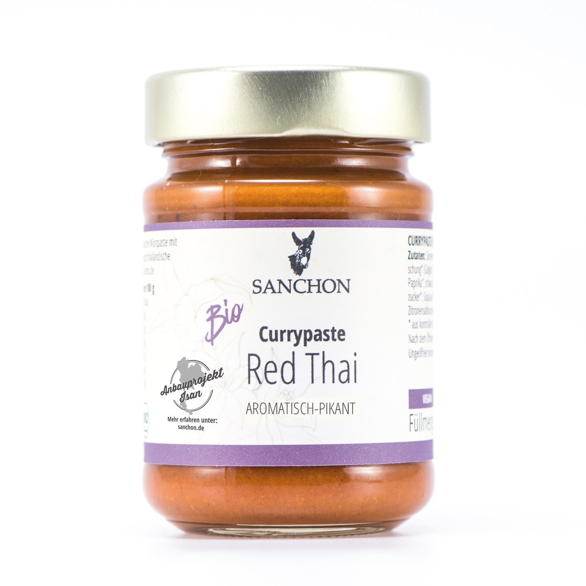 Sanchon Currypaste Red Thai 190 g