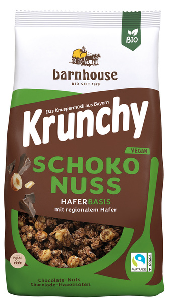 Barnhouse  Krunchy Schoko-Nuss 375 g