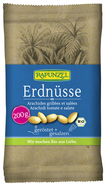 Rapunzel Erdnüsse geröstet 200 g