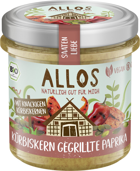 Allos Saatenliebe Kuerbiskern gegrillte Paprika 135 g