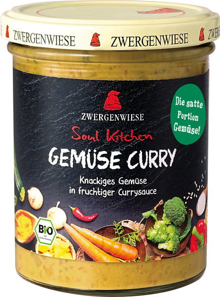 Zwergenwiese Soul Kitchen Gemüse Curry 370 g
