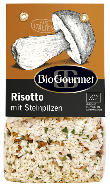 BioGourmet Risotto mit Steinpilzen 250 g