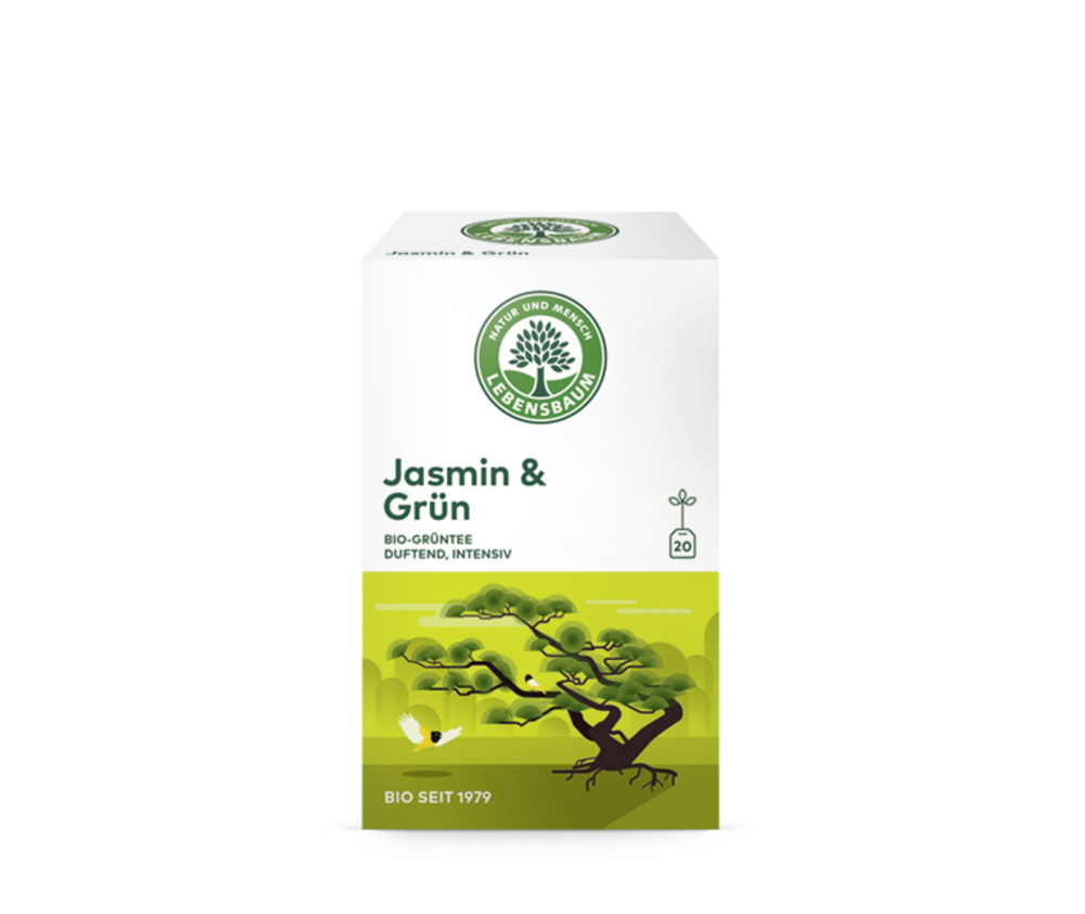 Lebensbaum Jasmin & Grün 20 Btl. 30 g