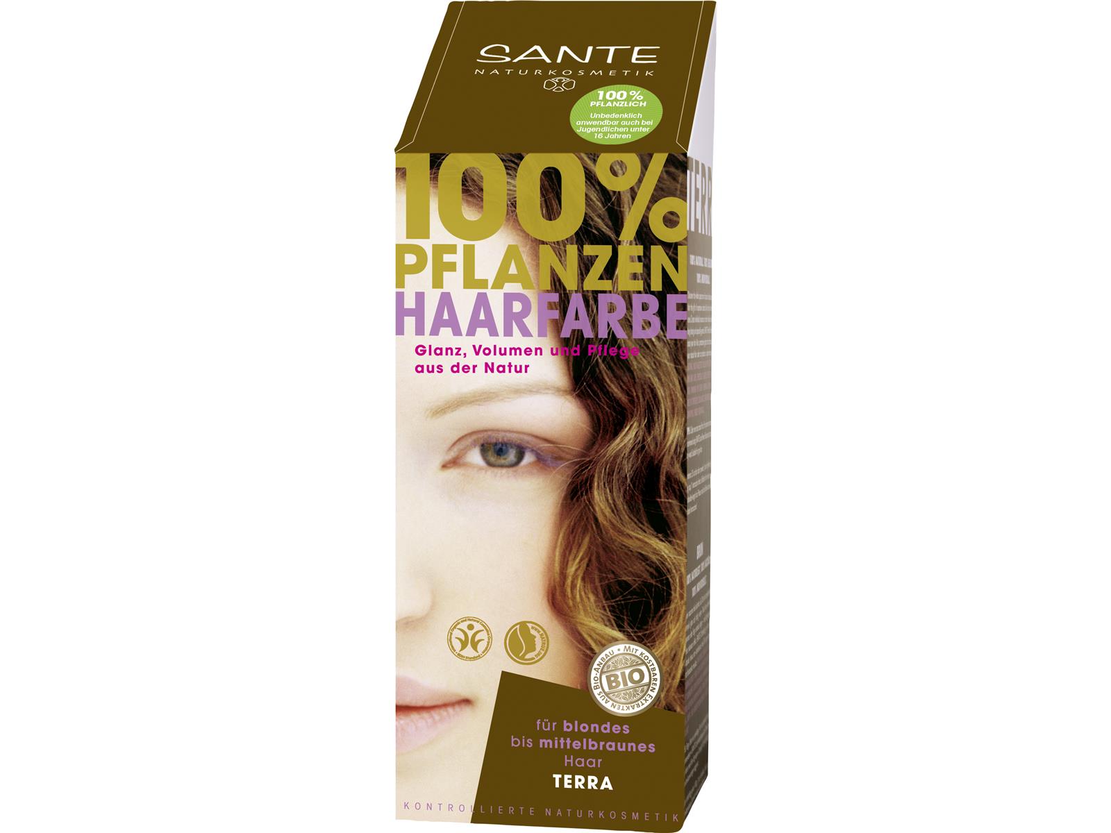 Sante Pflanzen-Haarfarbe terra 100g