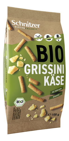 Schnitzer GLUTENFREIHEIT Grissini Käse glf 100 g