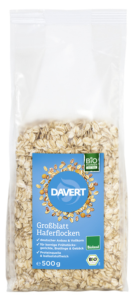 Davert Haferflocken Großblatt 500 g