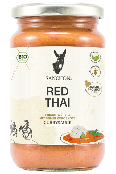 Sanchon Currysauce Red Thai 320 ml