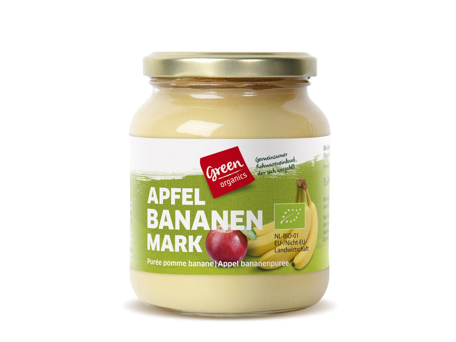 greenorganics Apfel Bananenmark 360 g