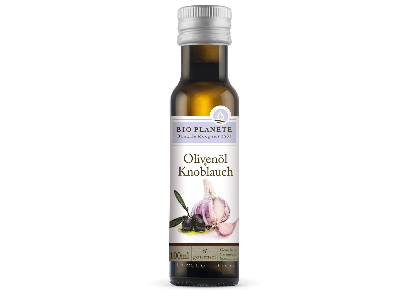 Bio Planète Olivenöl & Knoblauch 100 ml