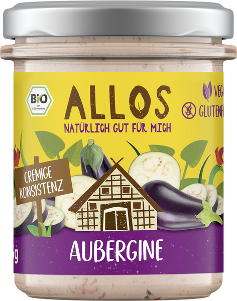 Allos Streichgenuss Aubergine 175 g