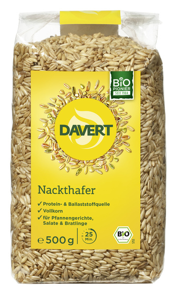 Davert Nackthafer 500 g