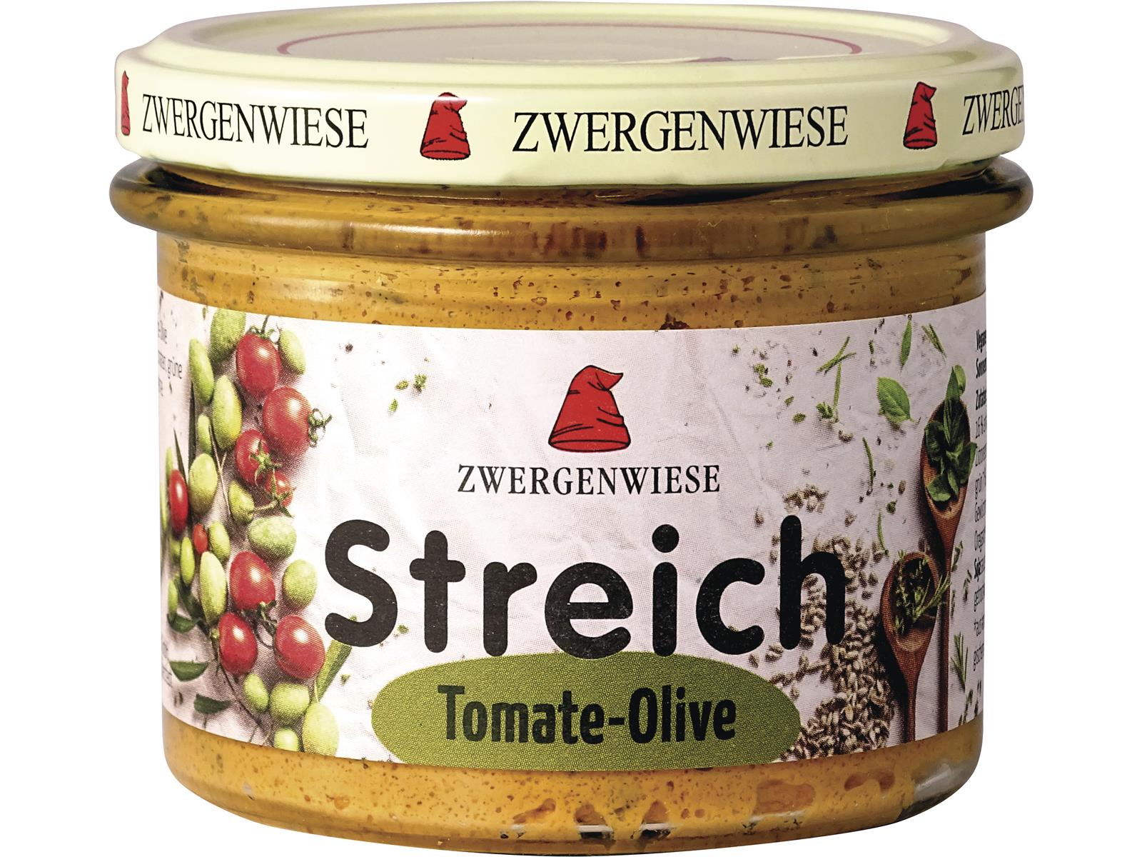 Zwergenwiese Tomate-Olive Streich 180g
