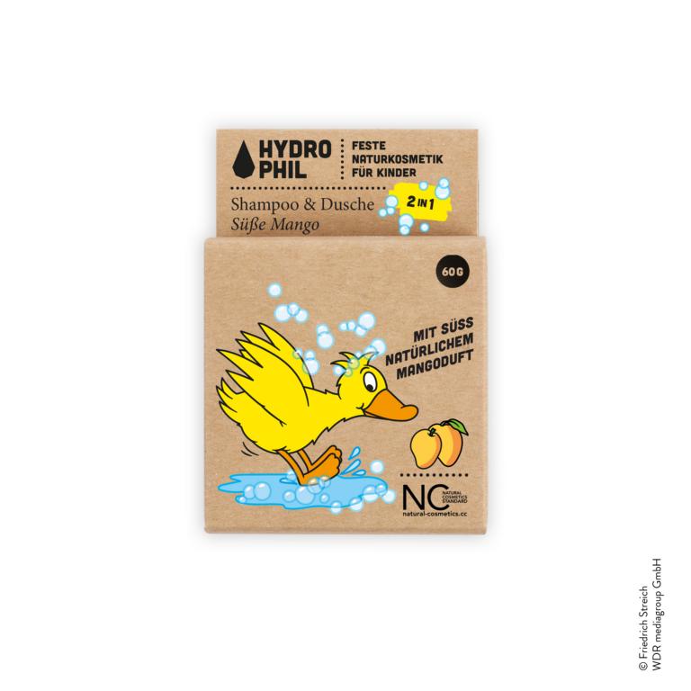 Hydro Phil 2in1 Shampoo & Dusche Ente Süße Mango 60g