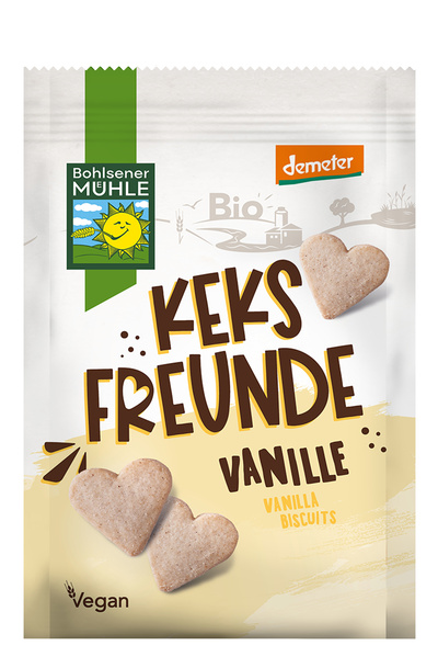 Bohlsener Mühle Keksfreunde Vanille 125 g