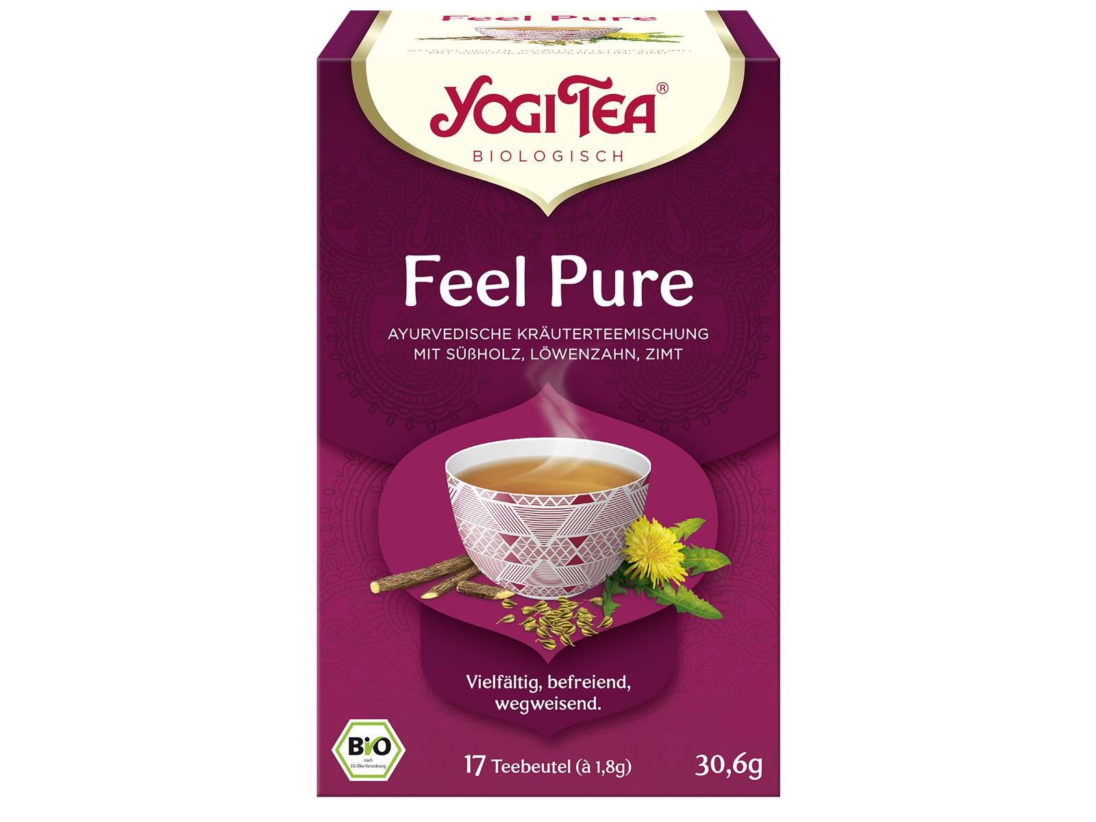 Yogi Tea Feel Pure 17 Btl. 30,6g