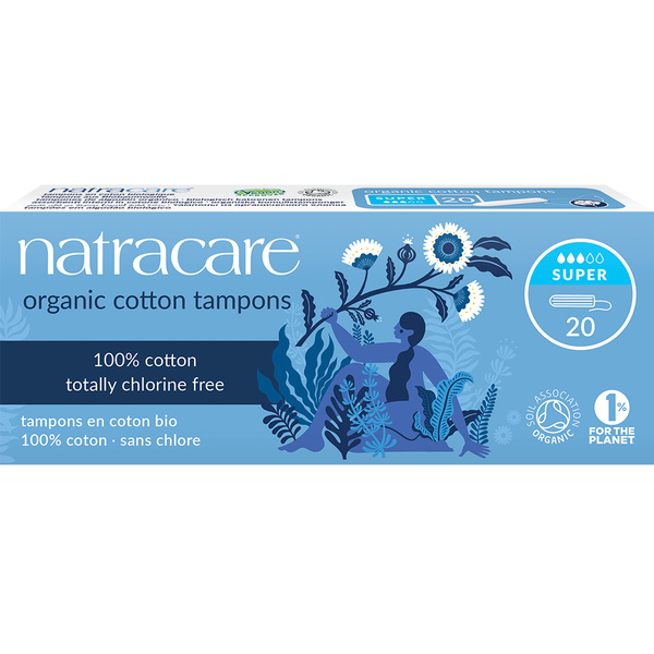 Natracare Tampon Super 20 Stück