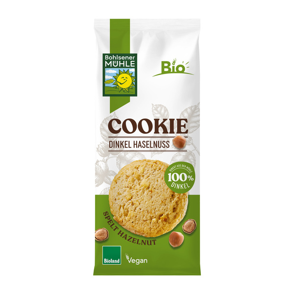 Bohlsener Mühle Cookie Dinkel Haselnuss 175 g