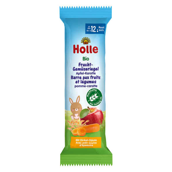 Holle  Frucht Gemüseriegel Apfel-Karotte 25 g
